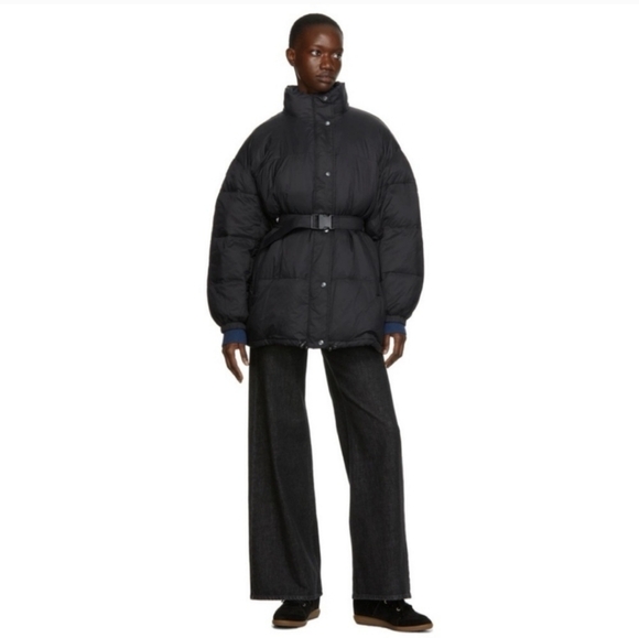 Marant Etoile belted puffer Black size small - Picture 1 of 13